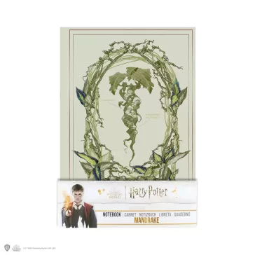 Harry Potter - Mandragóra puhafedeles jegyzetfüzet