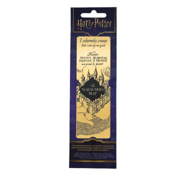 Harry Potter - Tekergők Térképe fém könyvjelző