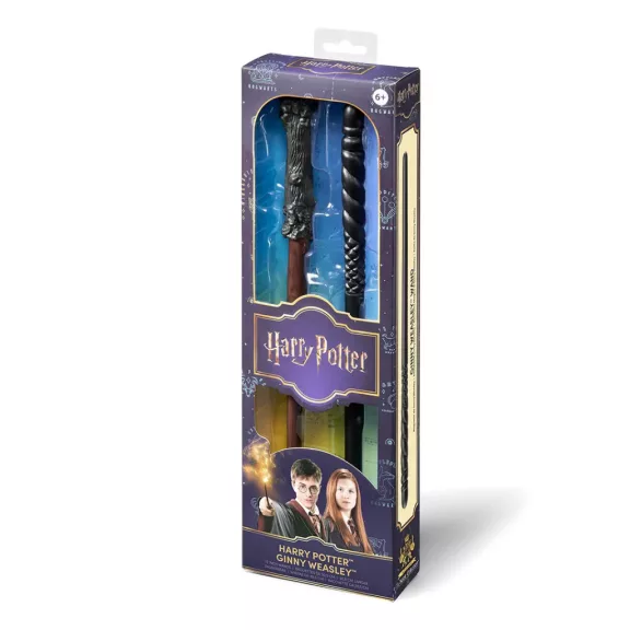 Harry Potter - Harry Potter és Ginny Weasley varázspálca szett Harry Potter - Harry Potter és Ginny Weasley varázspálca szett