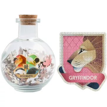   Harry Potter - Griffendél 331 darabos puzzle üveg fiolában