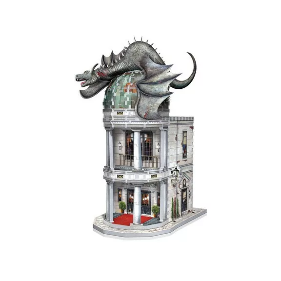 Harry Potter - Gringotts Varázslóbank 300 darabos Wrebbit 3D puzzle Harry Potter - Gringotts Varázslóbank 300 darabos Wrebbit 3D puzzle