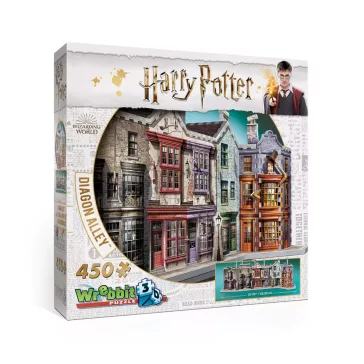 Harry Potter - Abszol út 450 darabos Wrebbit 3D puzzle