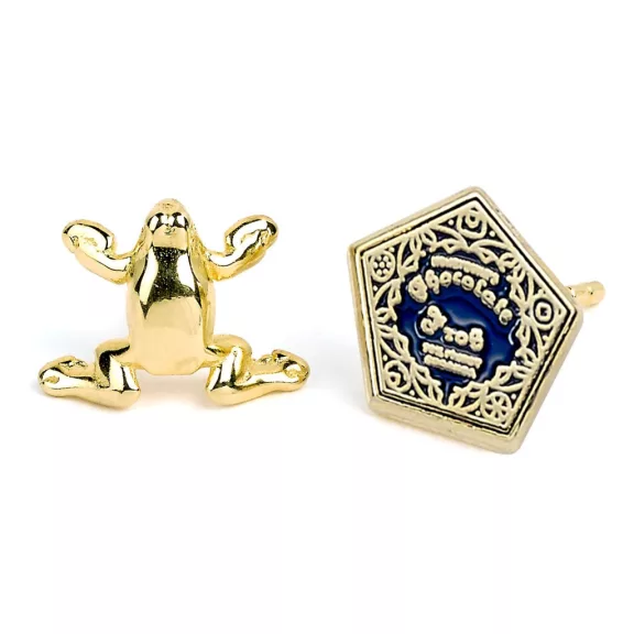 Harry Potter Csokibéka aranyozott bedugós fülbevaló Harry Potter Csokibéka aranyozott bedugós fülbevaló