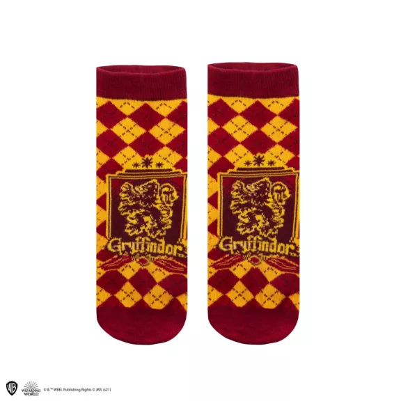 Griffendél Bokazokni 3 Pár/Szett - Harry Potter Kollekció