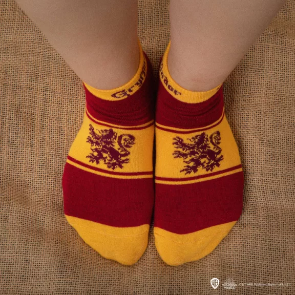 Griffendél Bokazokni 3 Pár/Szett - Harry Potter Kollekció