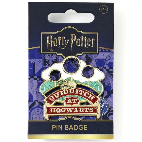 Harry Potter Kviddics a Roxfortban – Interaktív Aranycikesz Kitűző