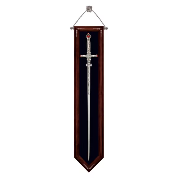 Harry Potter - Griffendél Godrik kard replika falitartóval (86 cm)