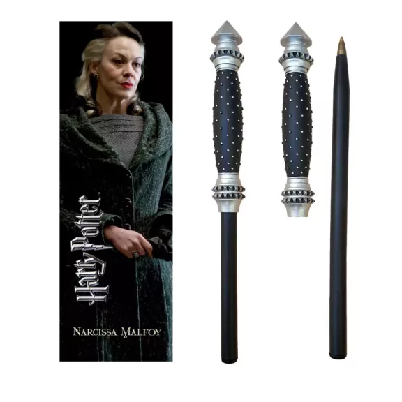 Harry Potter – Narcissa Malfoy varázspálcás toll és könyvjelző szett Harry Potter – Narcissa Malfoy varázspálcás toll és könyvjelző szett